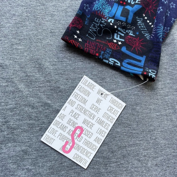 LulaRoe Raglan Tee Brand New - Picture 3 of 4